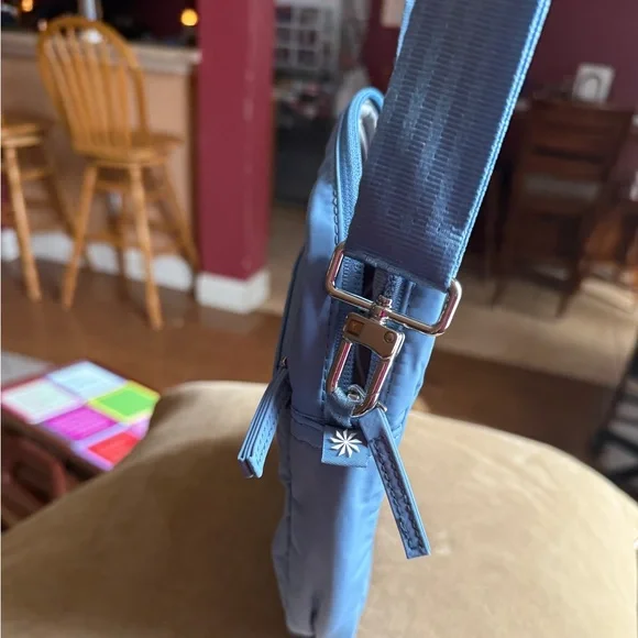 Athleta Light Blue Crossbody Bag - Picture 8 of 12